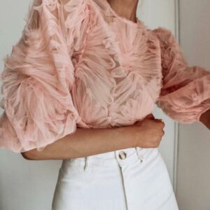Pink Blouse | بلوز وردي