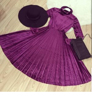 فستان بنفسجي | Purple Dress