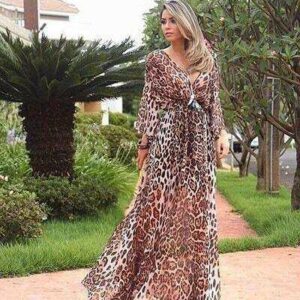 فستان نمري طويل | Long Tiger Dress