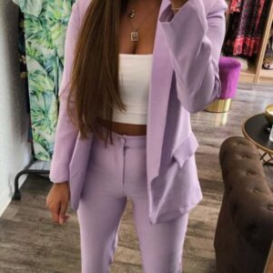 طقم بنفسجي | Purple Suit