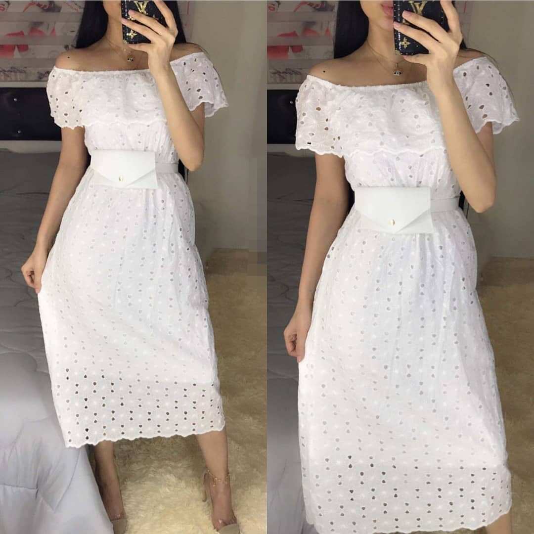 فستان أبيض | White Dress