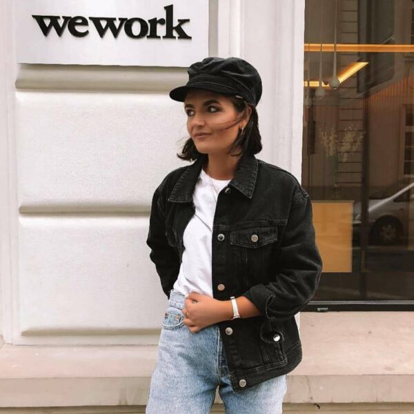جاكيت جينز أسود | Jeans Black Jacket